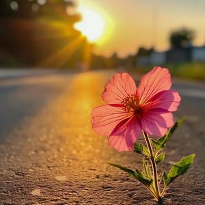 野草与栀子花（inst：Xyb）