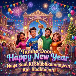 Tumhe Doon Happy New Year Naye Saal Ki Shubhkamnayein Aur Badhaiyan