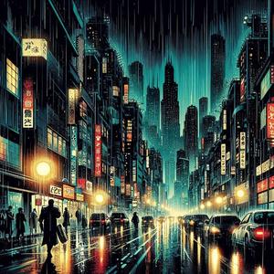 비는 축축하게 내 마음을 적시고