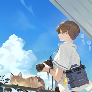 真夏の虹色と透明