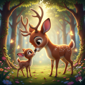 Deer in the Forest