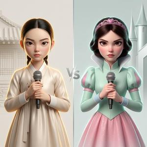 콩쥐 vs 백설공주 - 백설공주