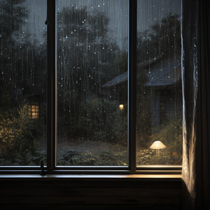 Rainy Day Canine Serenity