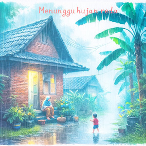 Menunggu hujan reda