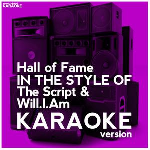 Hall of Fame (In the Style of the Script & Will.I.Am) [Karaoke Version]