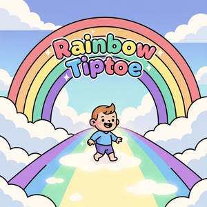 Rainbow tiptoe