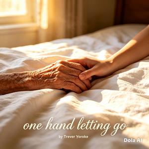 One hand letting go