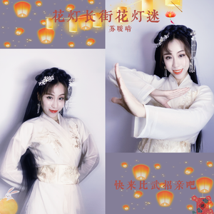 花灯长街花灯迷