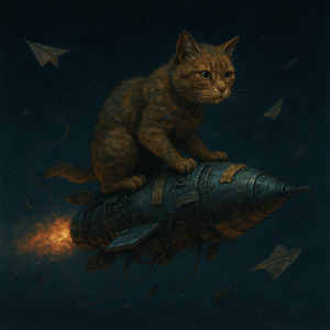 猫背でロケット