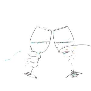 沉醉在幸福的梦里