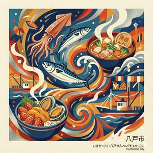 港が目を覚ます街 八戸市 HACHINOHE city