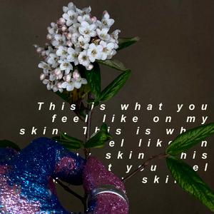 This is what you feel like on my skin.