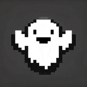 ghost in the dark