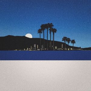 在湖边晨雾中醒来