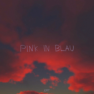 Pink in blau