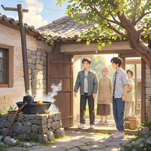 家有爹娘福报长-朱海