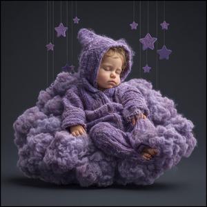Schlummer-Baby im Wolkenbett
