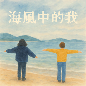 海風中的我