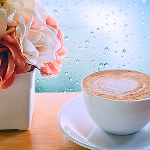 雨の日の温もりジャズ