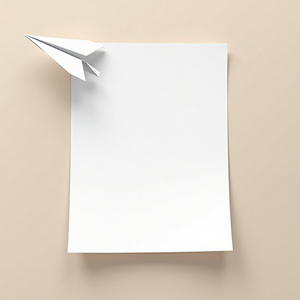 《纸飞机信笺》