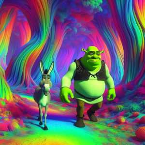 Shrek revient de Teuf