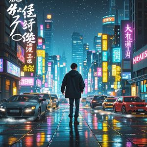 霓虹里的尘埃-晨晓