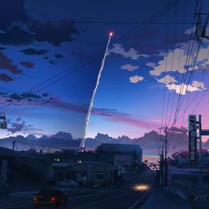 夜晚路上的车 (3)