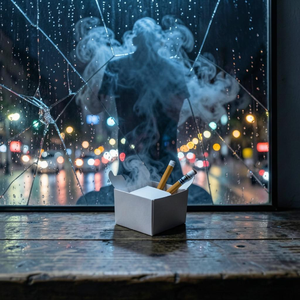 半盒旧香烟