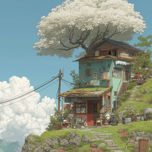 云边尘埃中的微光