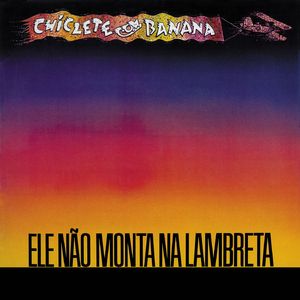 Ele não monta na lambreta