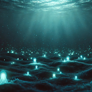 静寂の海底に舞う癒しの音