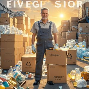 捡破烂也能捡到金太阳