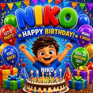 Happy Birthday Niko