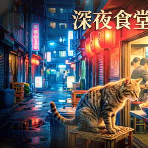 深夜食堂的貓