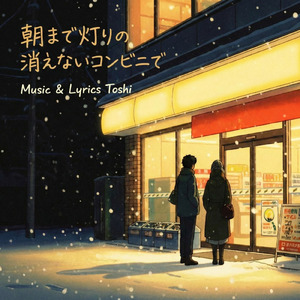 朝まで灯りの消えないコンビニで