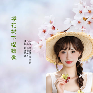 樱花树下的姑娘