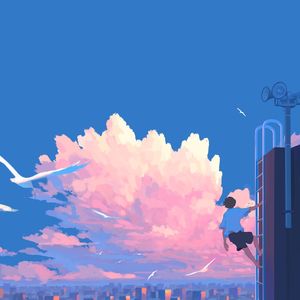 不如去摘朵喜欢的云