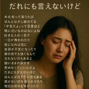 だれにも言えないけど