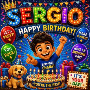 Happy Birthday Sergio