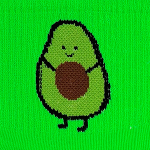 Носочки с авокадо