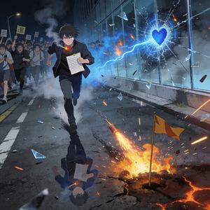 燻る夜を切り裂く青い衝動