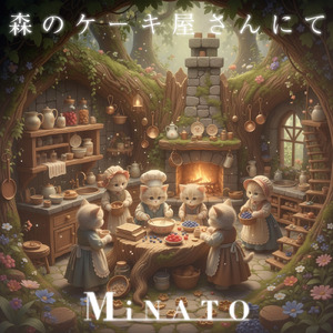 森のケーキ屋さんにて