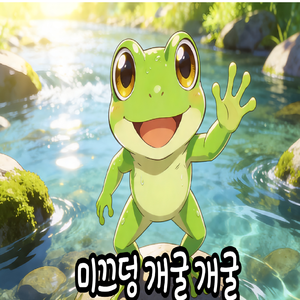 미끄덩 개굴개굴