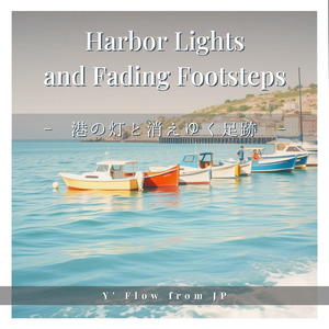 港の灯と消えゆく足跡