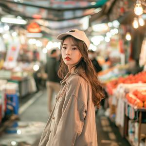 불꽃처럼 모란시장