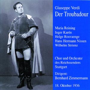 Hier sind wir, dort ist der Kerker (Der Troubadour)