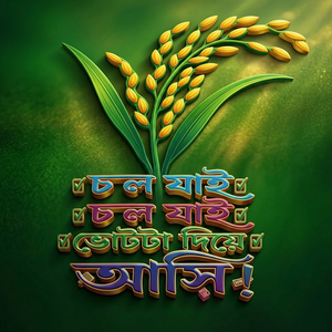 চল যাই চল যাই ভোটটা দিয়ে আসি