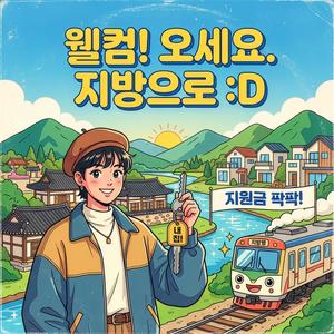 웰컴! 오세요. 지방으로 :D