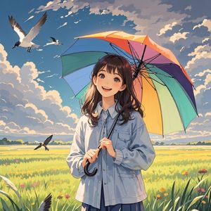 风雨来了把伞扬-糊涂的瓜