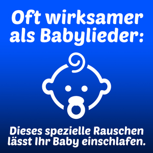 Die Babylieder Alternative - Oszillierendes Rauschen lässt Ihr Baby einschlafen
